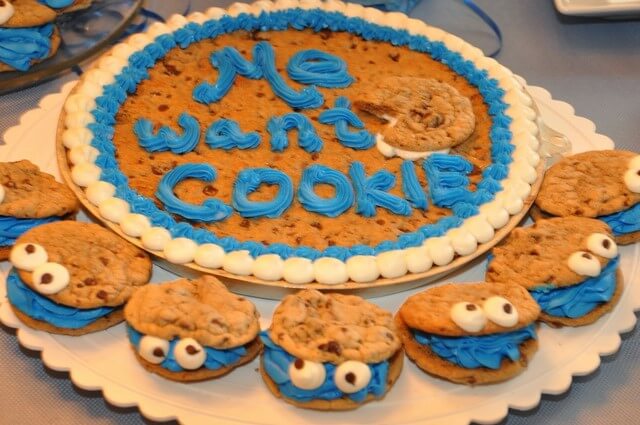 Cookie Monster 1st Birthday Party